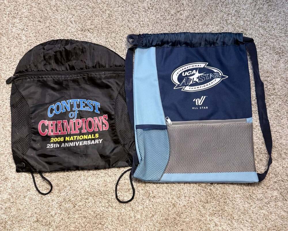Varsity International UCA All Star Championship Drawstring Backpack